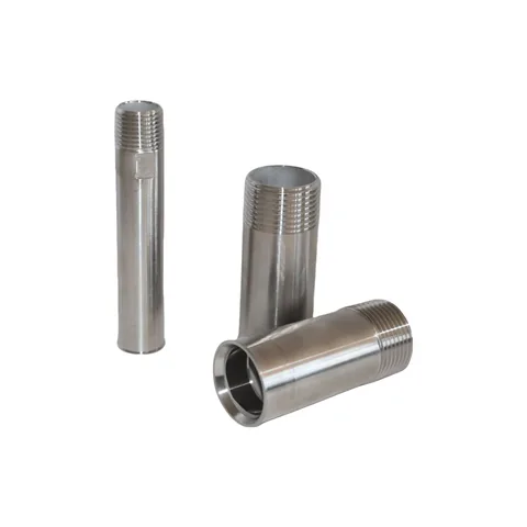Heavy-Duty Alloy Steel Water Nipple Connector for Plumbing