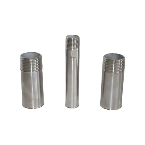 Heavy-Duty Alloy Steel Water Nipple Connector for Plumbing