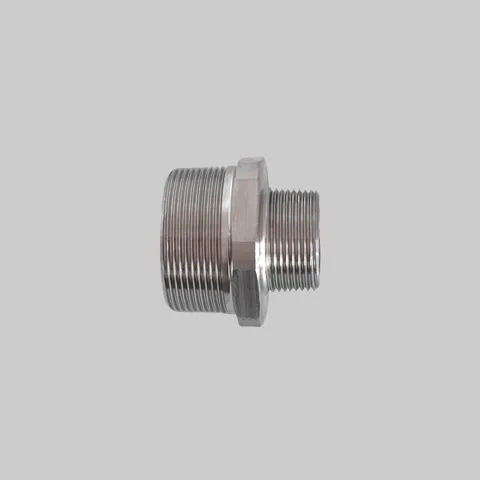 Premium 316 Stainless Steel Hex Nipple for Durable Plumbi