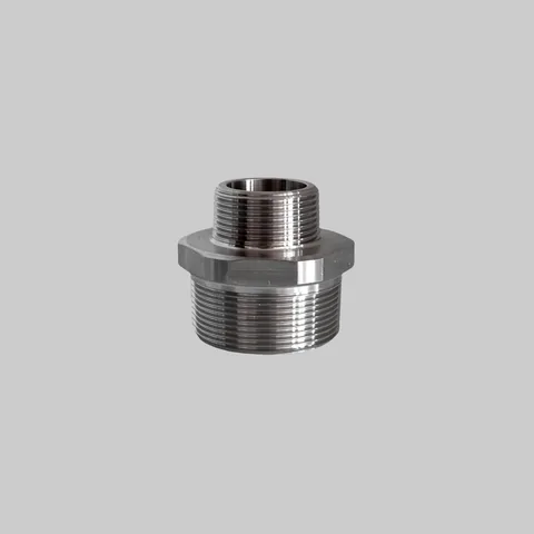 Premium 316 Stainless Steel Hex Nipple for Durable Plumbi